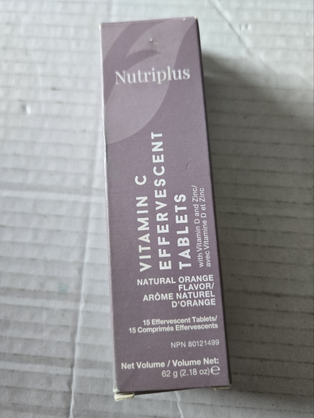 Farmasi Nutriplus Vitamin C Effervescent Tablets With Vitamin D & Zinc 15 Count